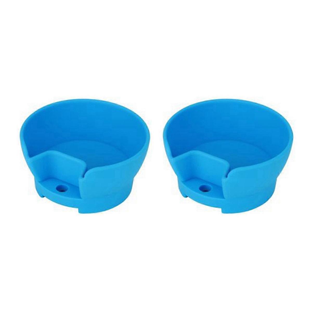 Snack Bowls for 40oz Glass Cup with Straw Version Blue