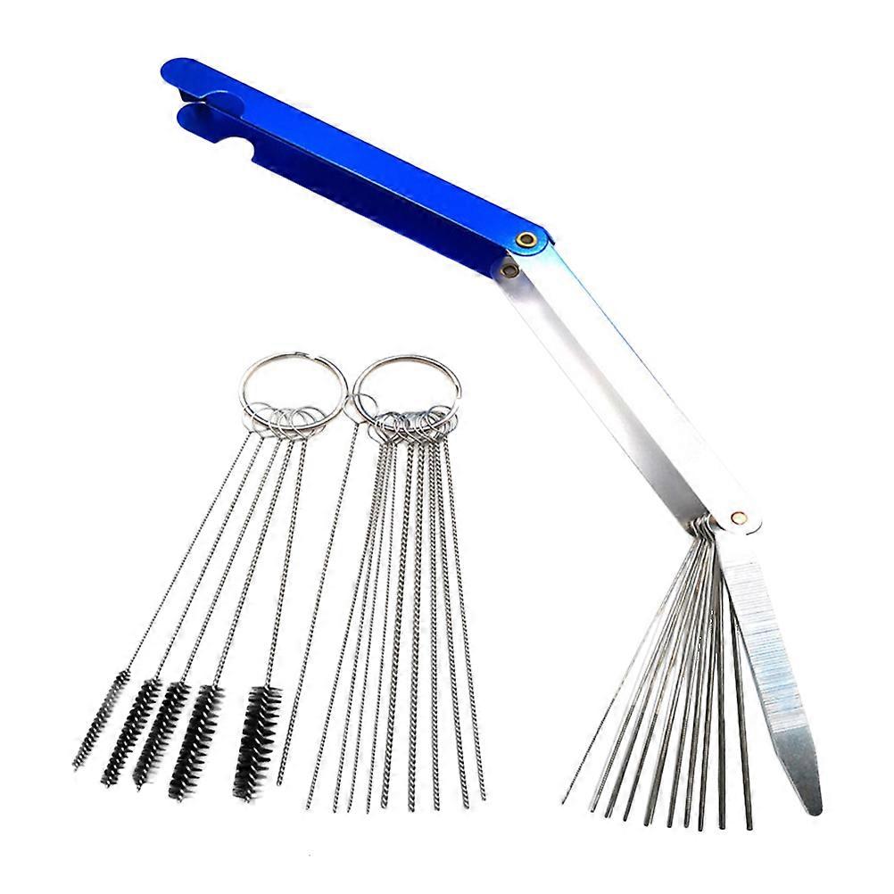 3sets Carburettor Cleaner Kit Cleaning Needles Tools For Motorcycle Atv Professional Throttle Body Cleaner Reusable Engine Cleaning Tools For Jet