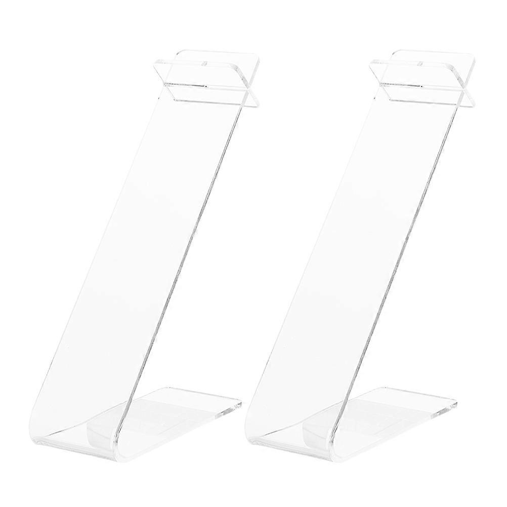 Small Shoe Stand Acrylic Shoe Display Stand High Heel Display Stand Shoe Holder Home Use 2Pcs