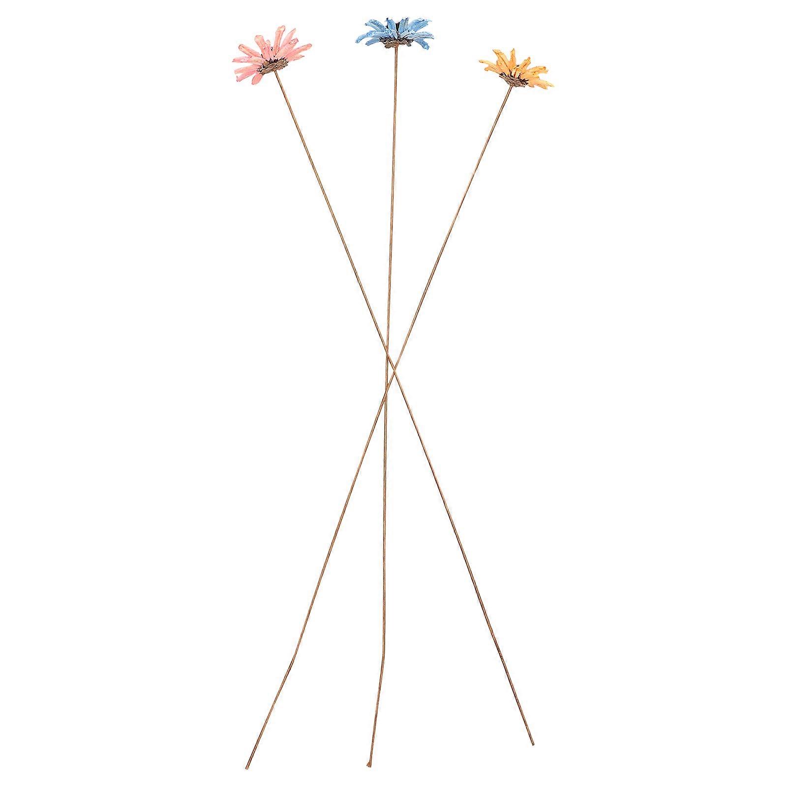 Dried Flower Arrangements Pink Home Decoration Diy Creation Photography Prop 3Pcs