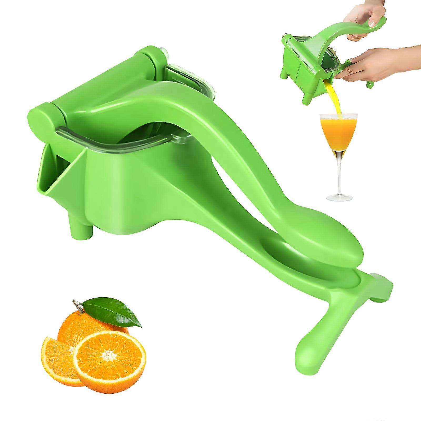 Robust Manual Juicer, Manual Fruit Juicer, Removable Lemon Squeezer