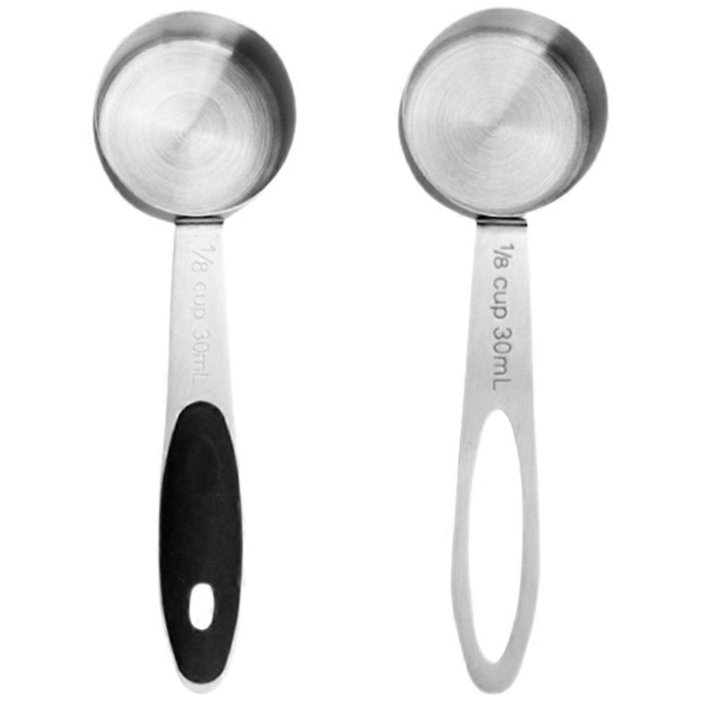 Teaspoon Measuring Spoons Metal Measuring Spoons 2Pcs For Stirring And Mixing