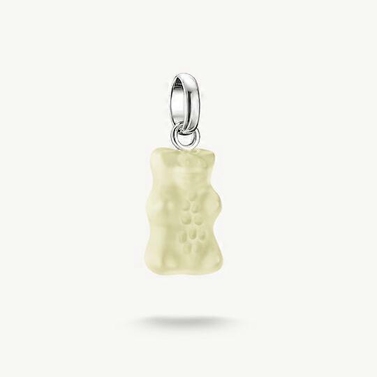 Thomas Sabo Charm Club Charming Connect Sterling Silver White HARIBO Goldbear Charm CC1275-017-14