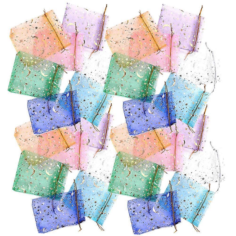 Candy Drawstring Bag Makeup Storage Bags Assorted Color 12x9cm Work 100Set