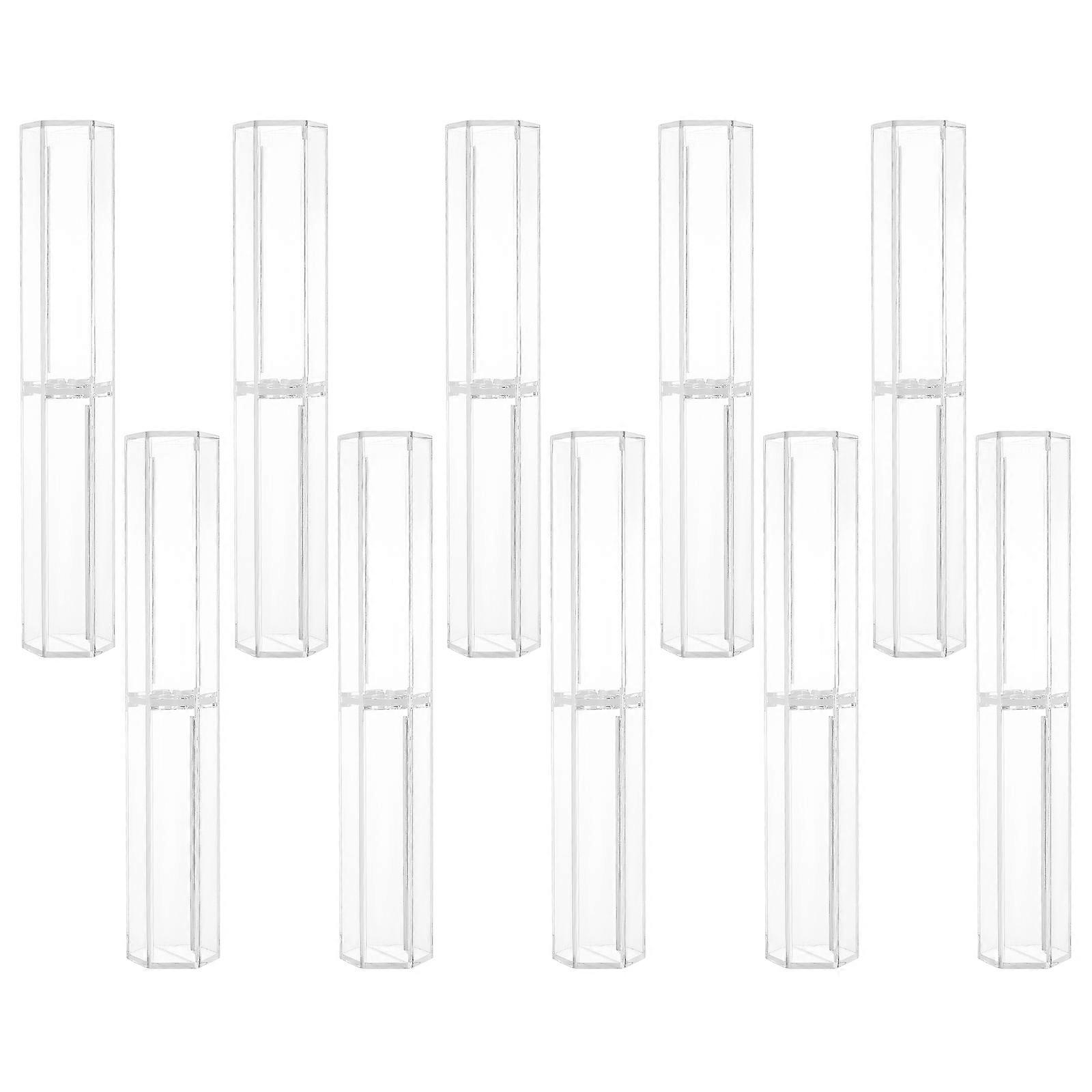 Pen Holders Pen Storage Transparent For Signature Pen Desk Use 10Pack