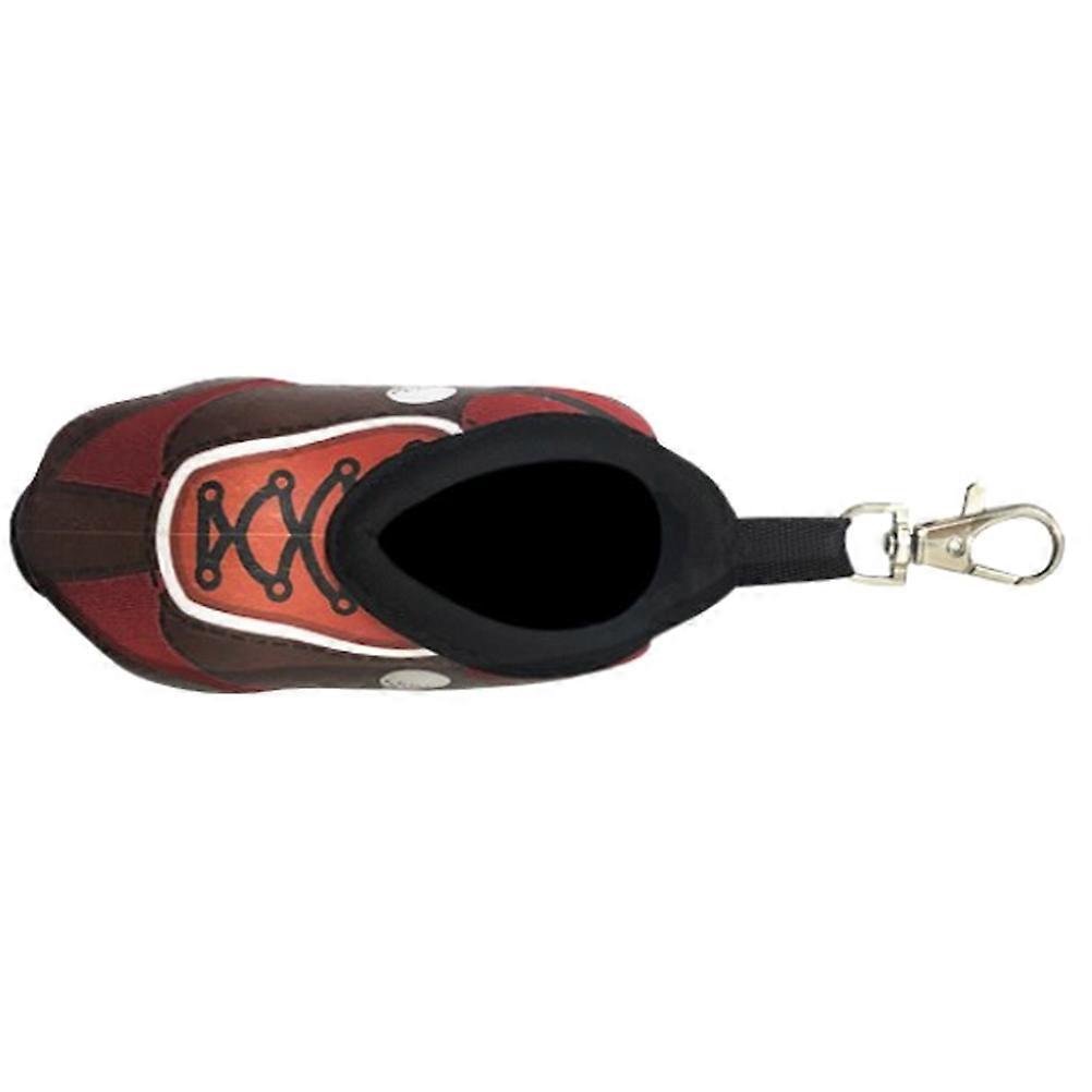 Small Golfs Bag Golf Ball Shoe Shaped Organizer for Sports Activities Multi Colored 10x5cm Breathable Easy to Wash 1Pcs