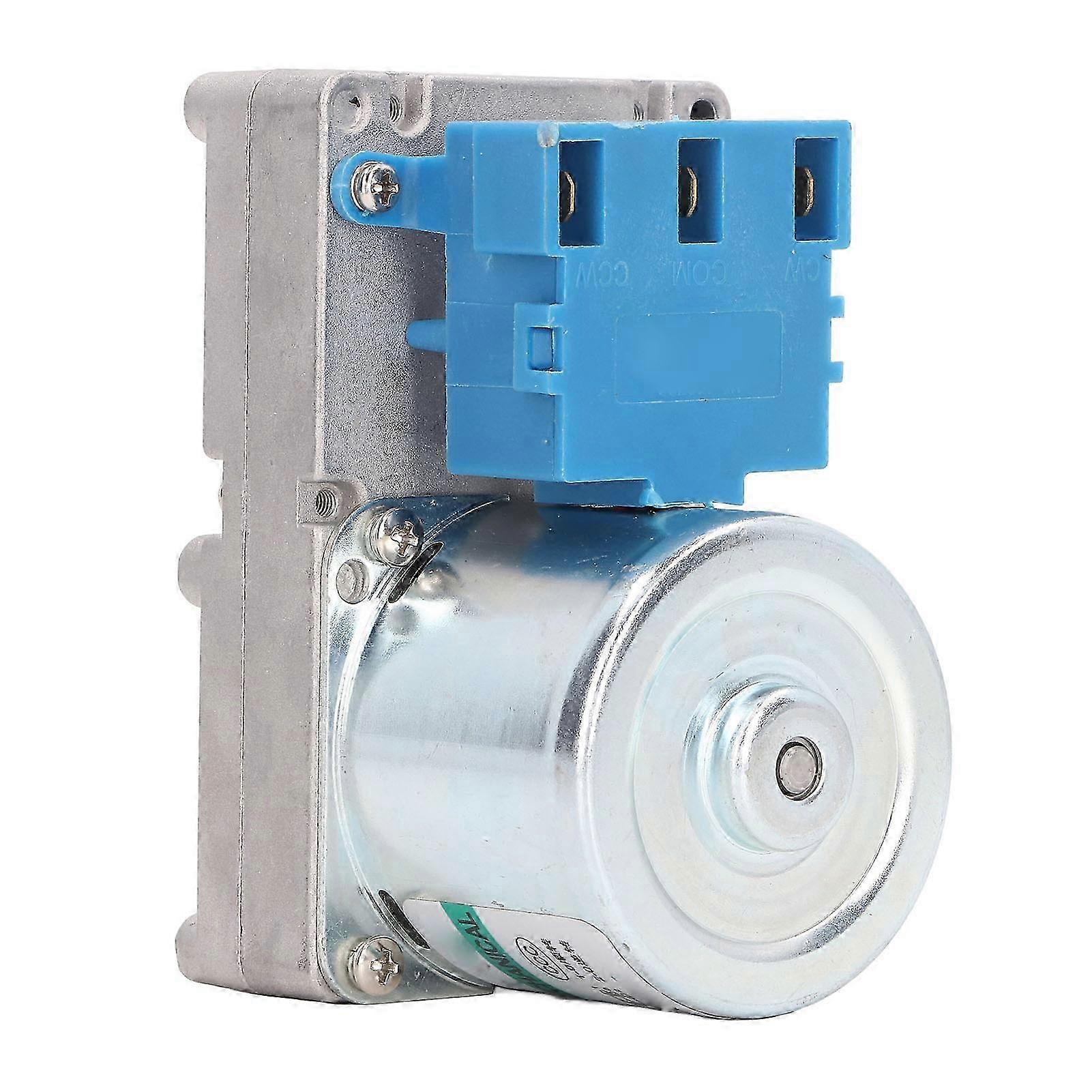 Auger Feed Motor 20W High Conductivity Pellet Stove Motor for Electric Fireplace Oven AC220V 2r Per Minute (270kg.cm)
