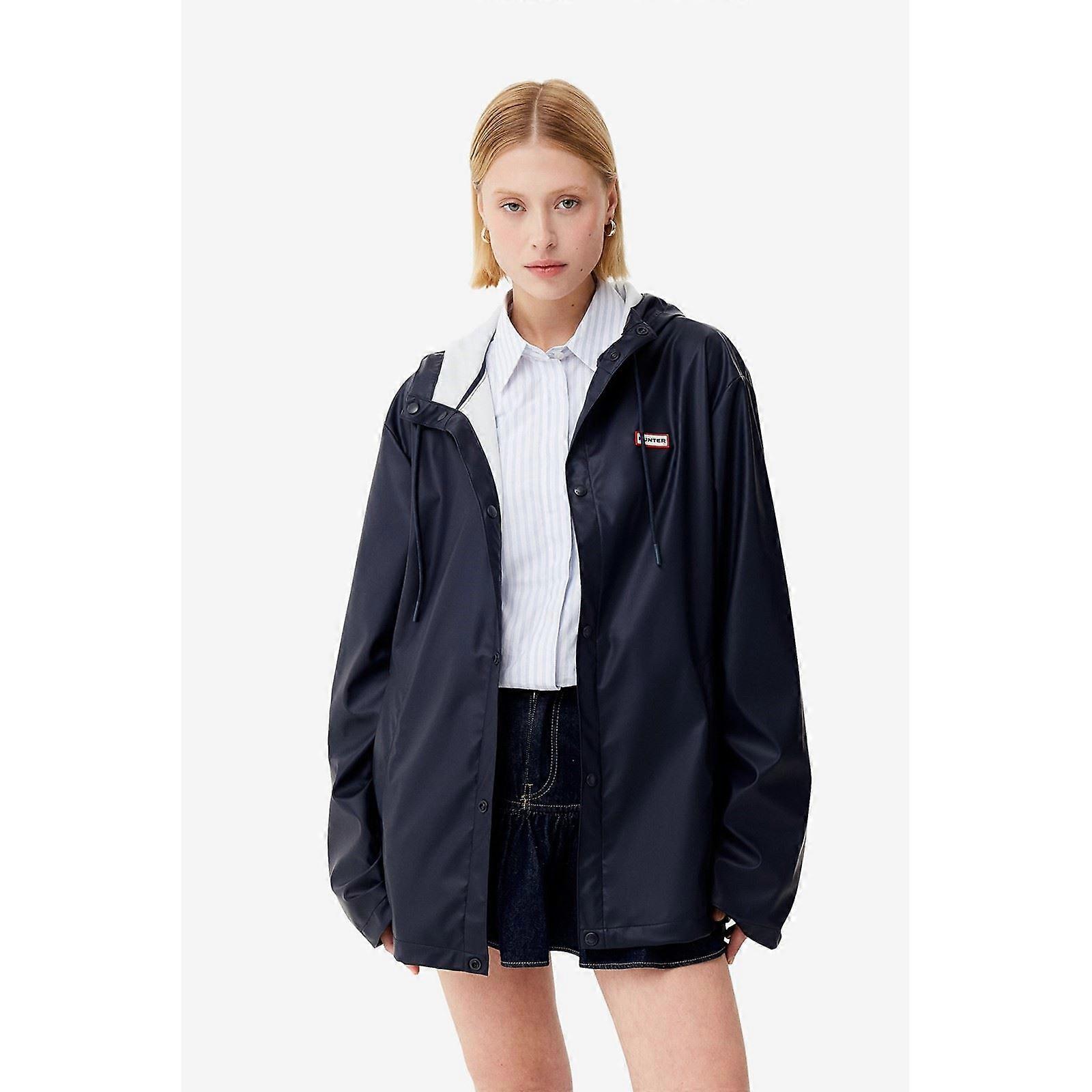 Hunter Izzy Hooded Unisex Adults Blue Jacket