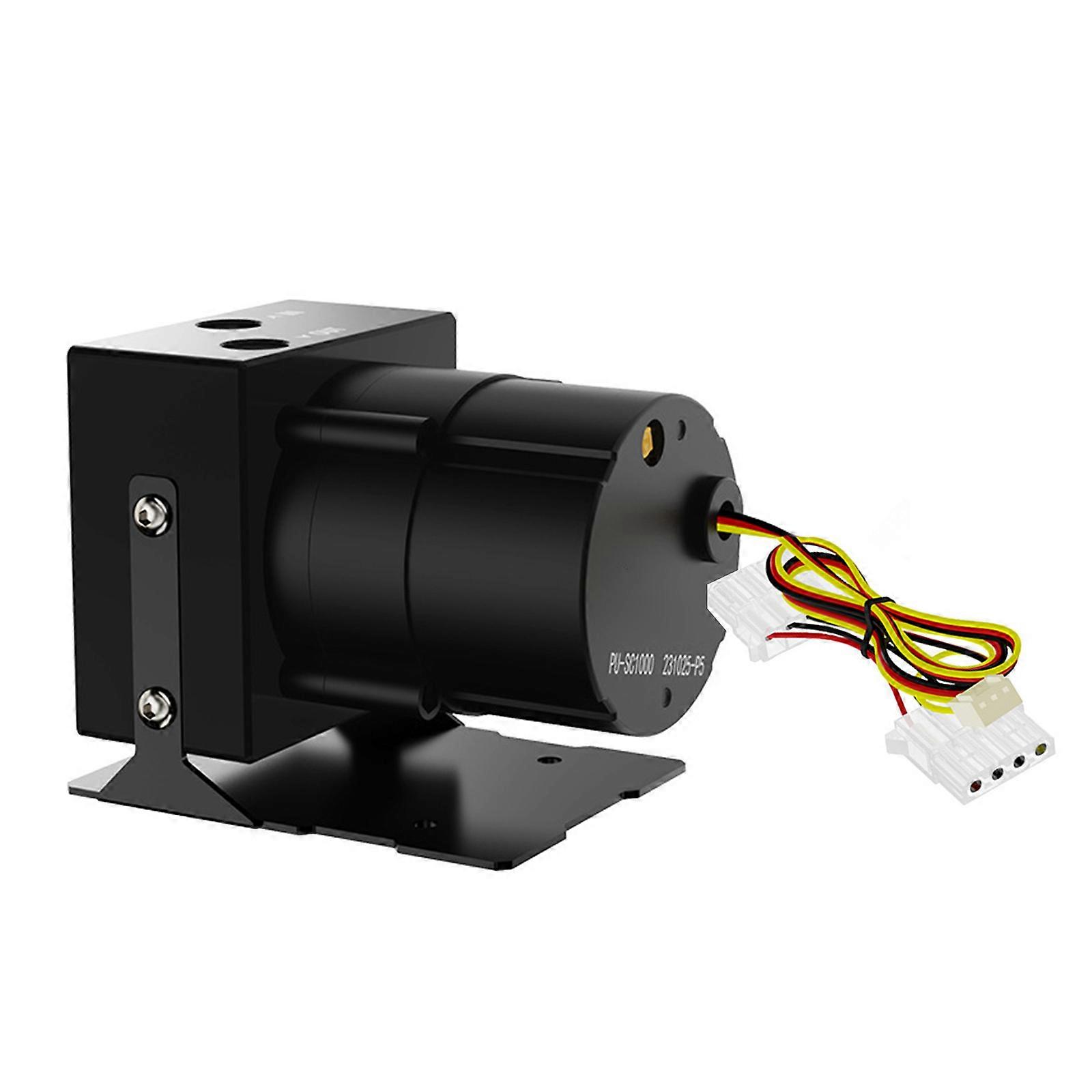 1200L/H Computer Water Cooling PC Water Pump Adjustable Speed Replacement For Computer System Heat Dissipation Multicolor