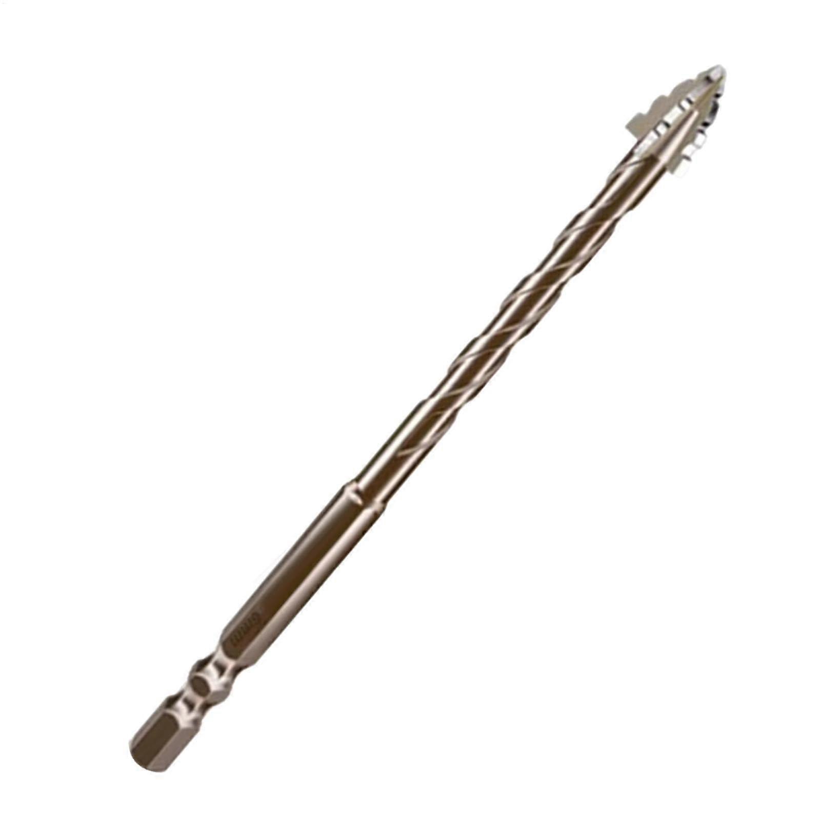 Concrete drill bit, eccentric drill bit, tool for cast iron, 6 mm