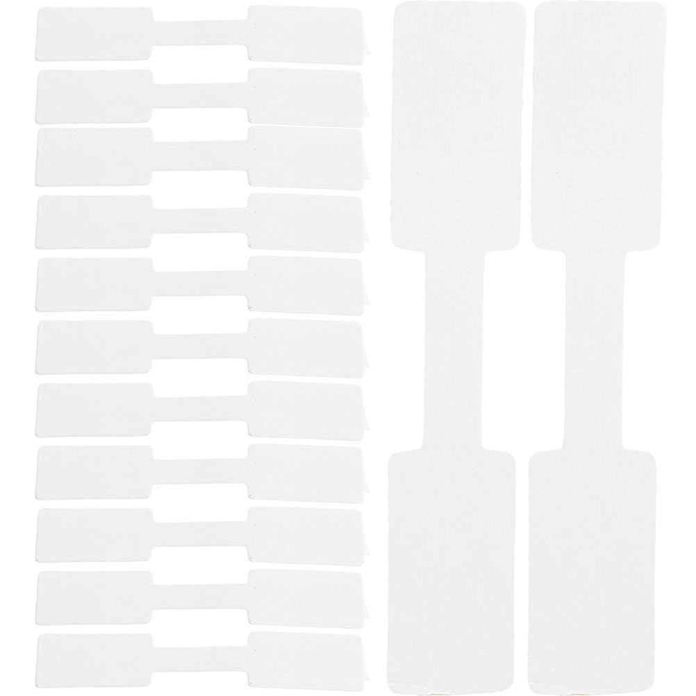 Empty Packaging Cards Bracelet Display Cards for Display 300Pcs White Paper