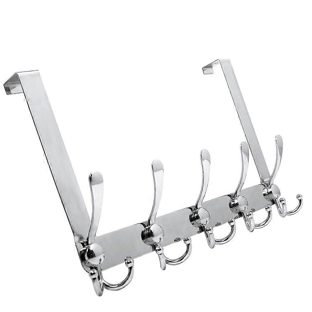 Stainless Steel Hooks for Home Use Silver Color Durable Material No Trace Design Saves Inch