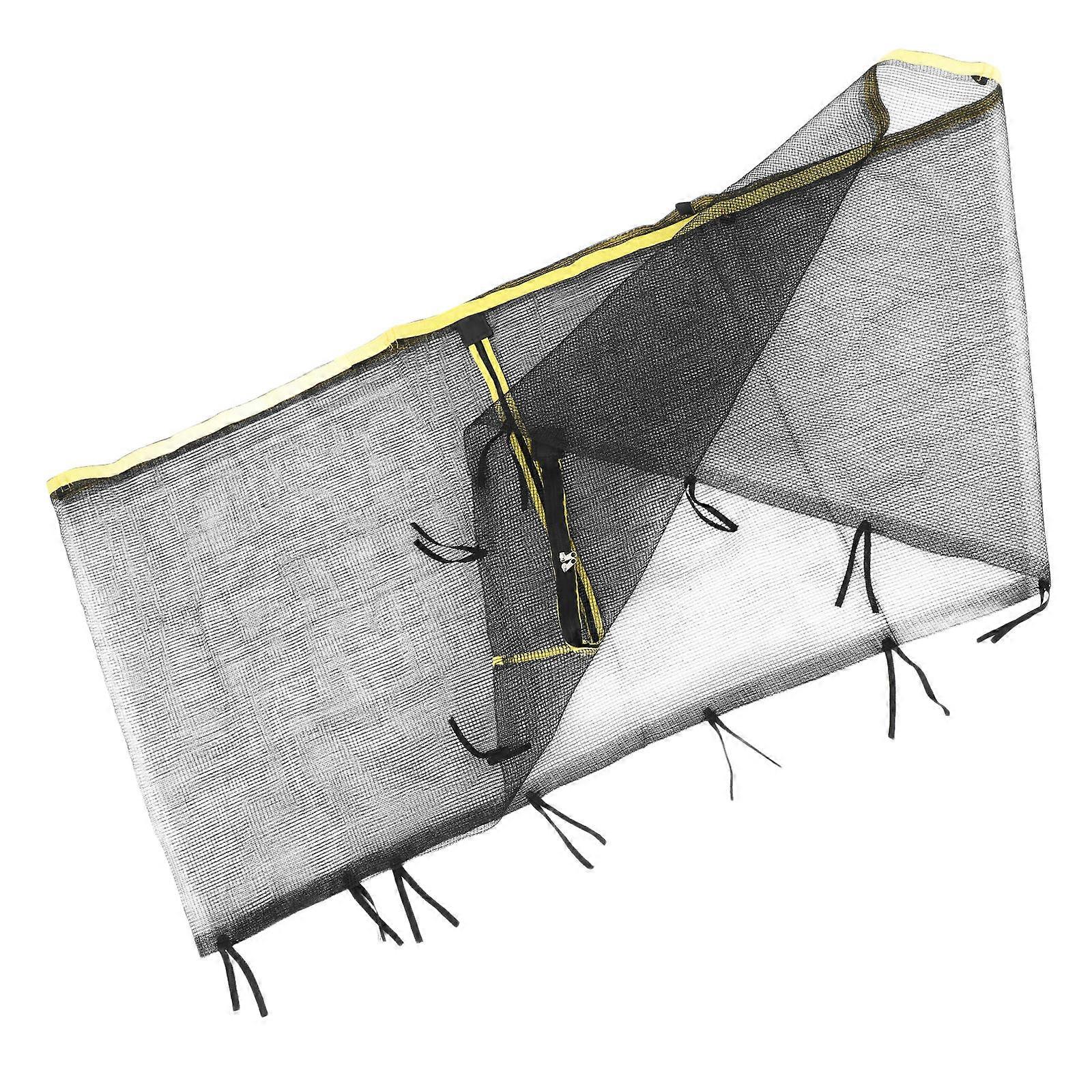 Trampoline Safety Enclosure Breathable Trampoline Netting For Children And Families Round Frame 180.00X70.00X0.10CM 1Pcs
