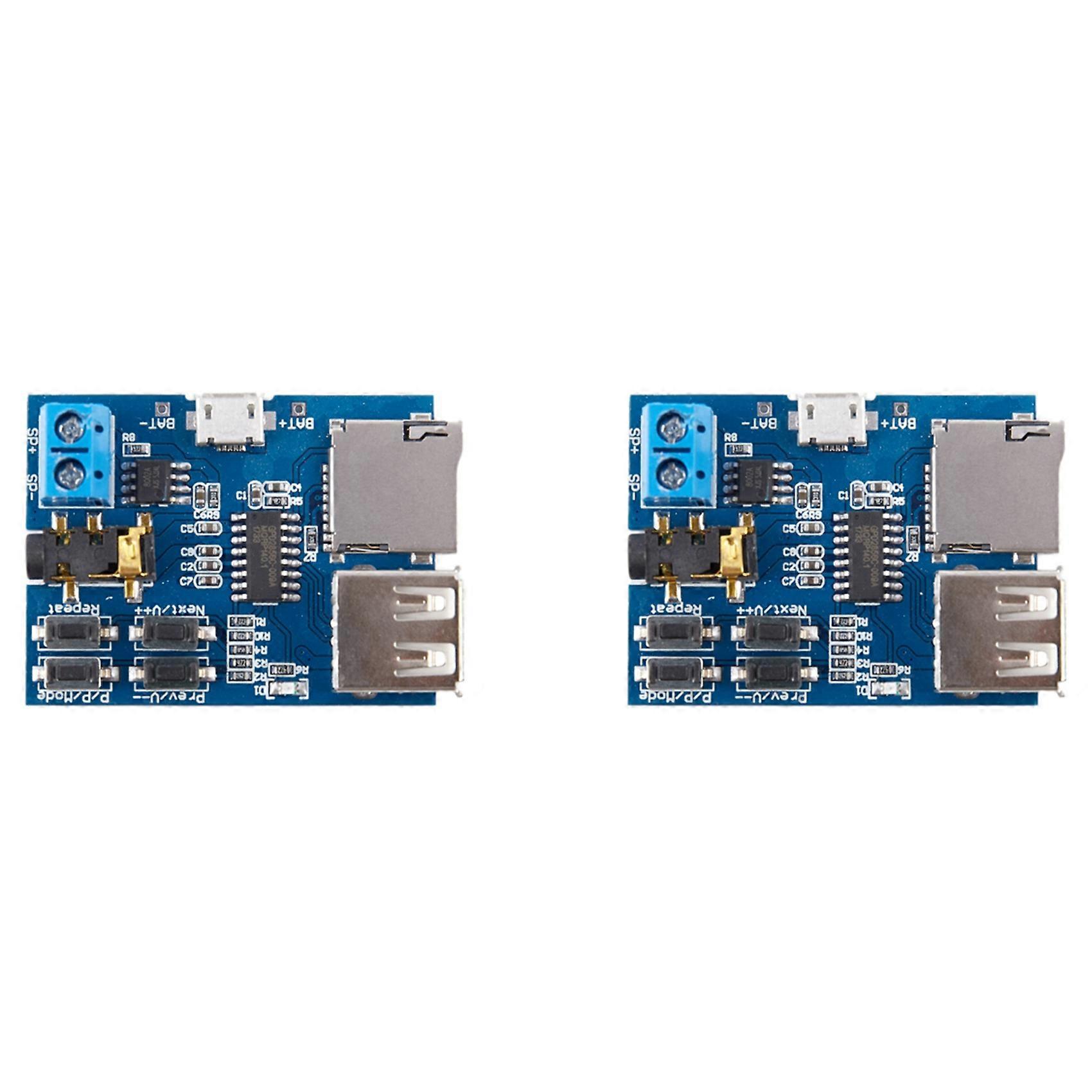 2X Mp3 Lossless Decoder Board Comes with Amplifier Mp3 Decoder TF Card U Disk Decoder Player