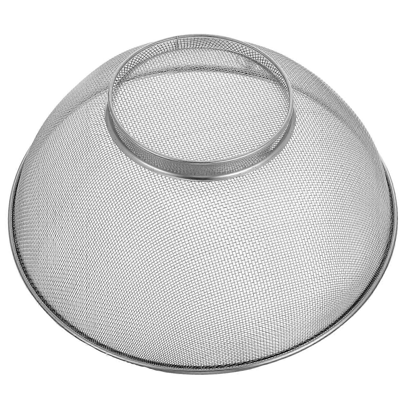 Stainless Steel Sink Basket For Food Preparation Square Shape Simple Design 1Set