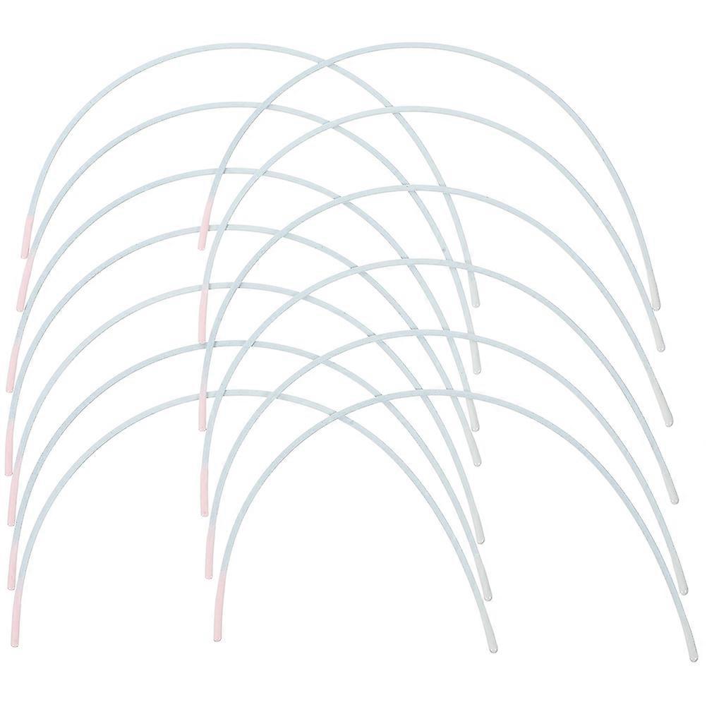20 Pairs Replaceable Underwire Support Rings for Bras Metal Wire Accessory