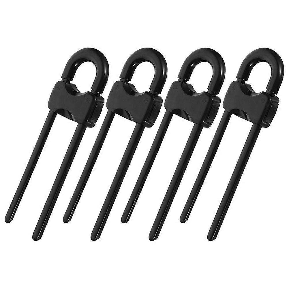 4Pcs Baby Safety Lock Drawer Locking Child Proofing Cabinet Locks Practical Design For Parents Home