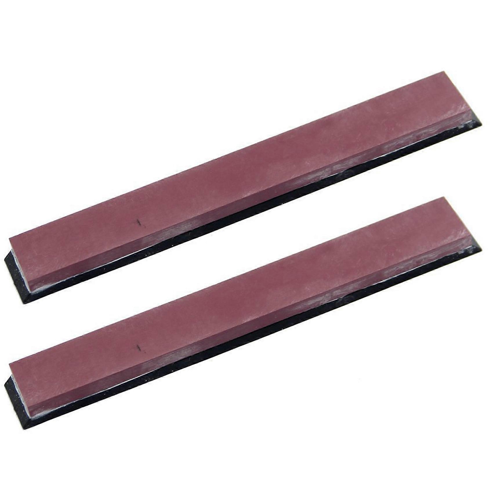 2X Ruby Sharpening Grindstone Whetstone Oilstone Grit 3000 Sharpener System Tool