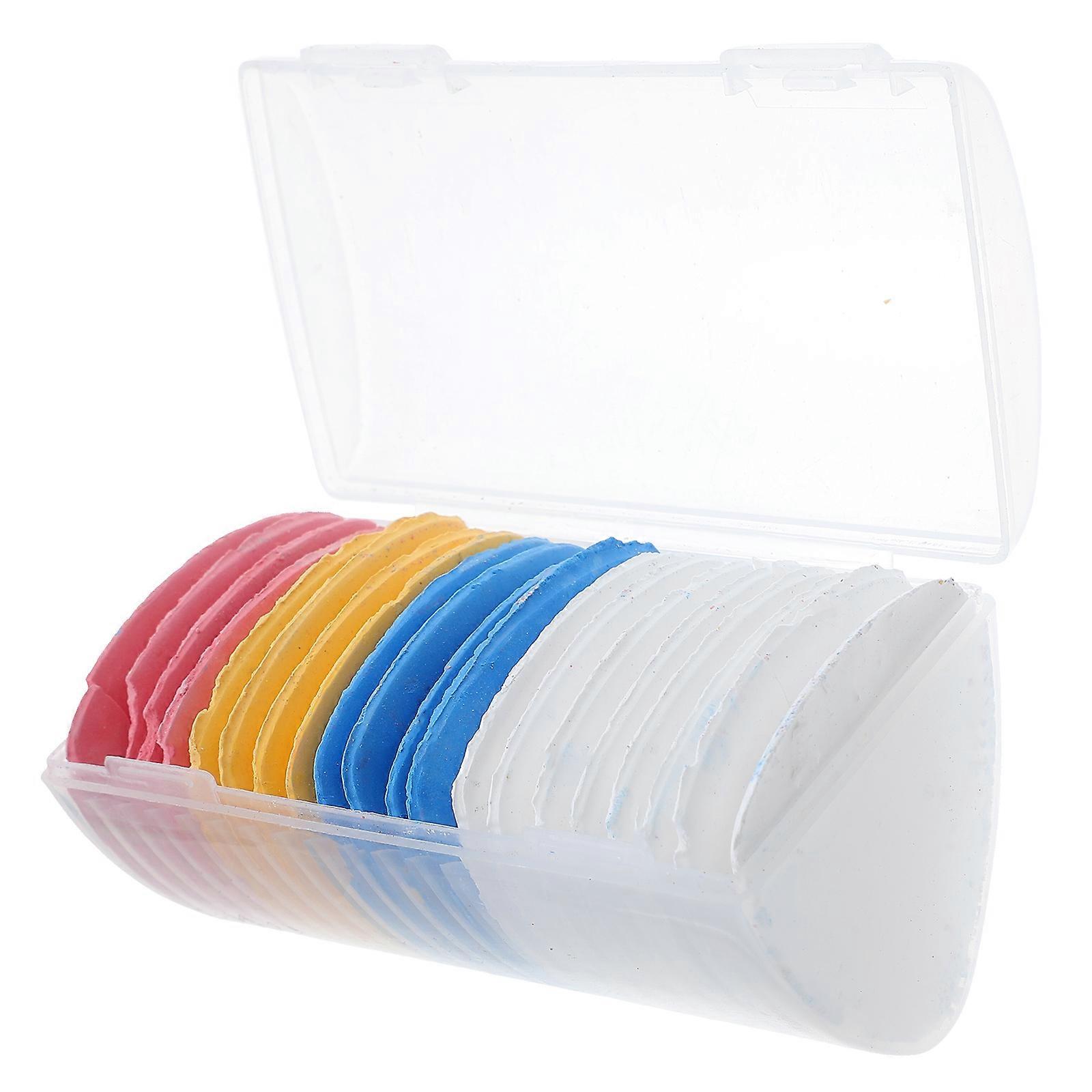 Tailor Chalk For Fabric 20Pcs Professional Sewing Supplies Triangle Assorted Color Marking Tool For Tailoring
