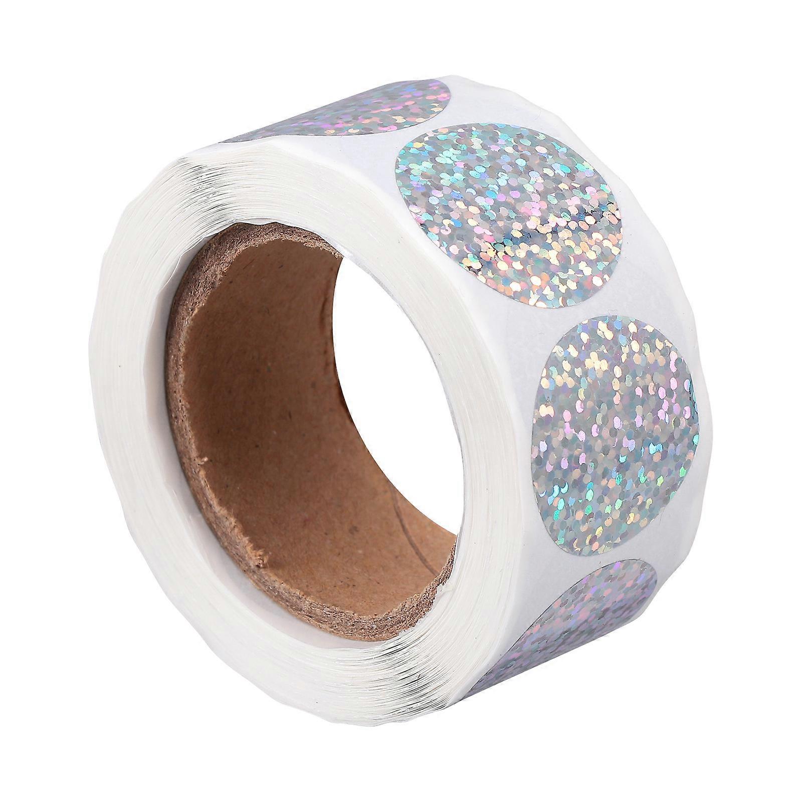 Sealing Sticker Labels For Scrap-Booking And Gift Wrapping In Multi Color 5.5x5.5x2.5cm 1 Roll