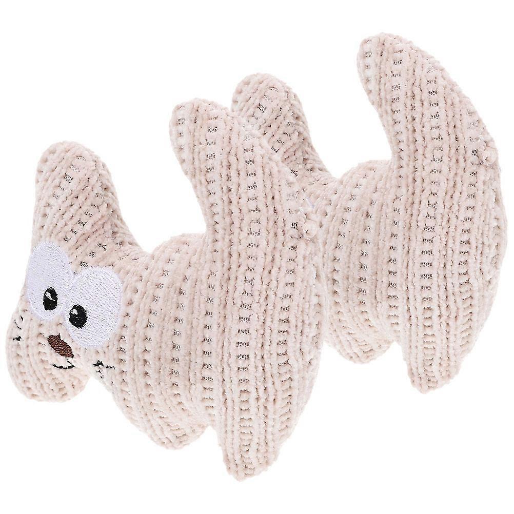 Funny Cat Chew Toy For Cats Indoor Fun 11x3x10.8cm Durable Plush 2Pcs