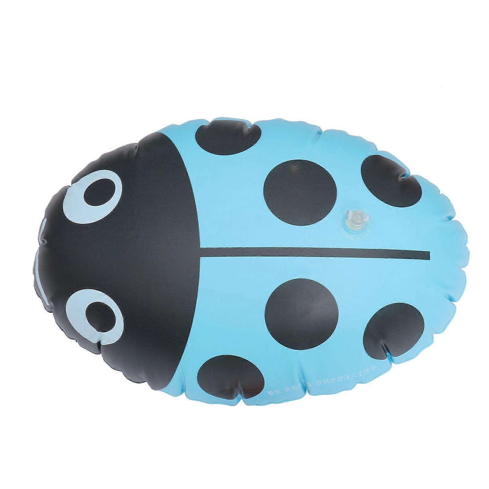Ladybug Shaped Swim Float Buoy Safety Float Swimming Bag for Open Water Swimmers