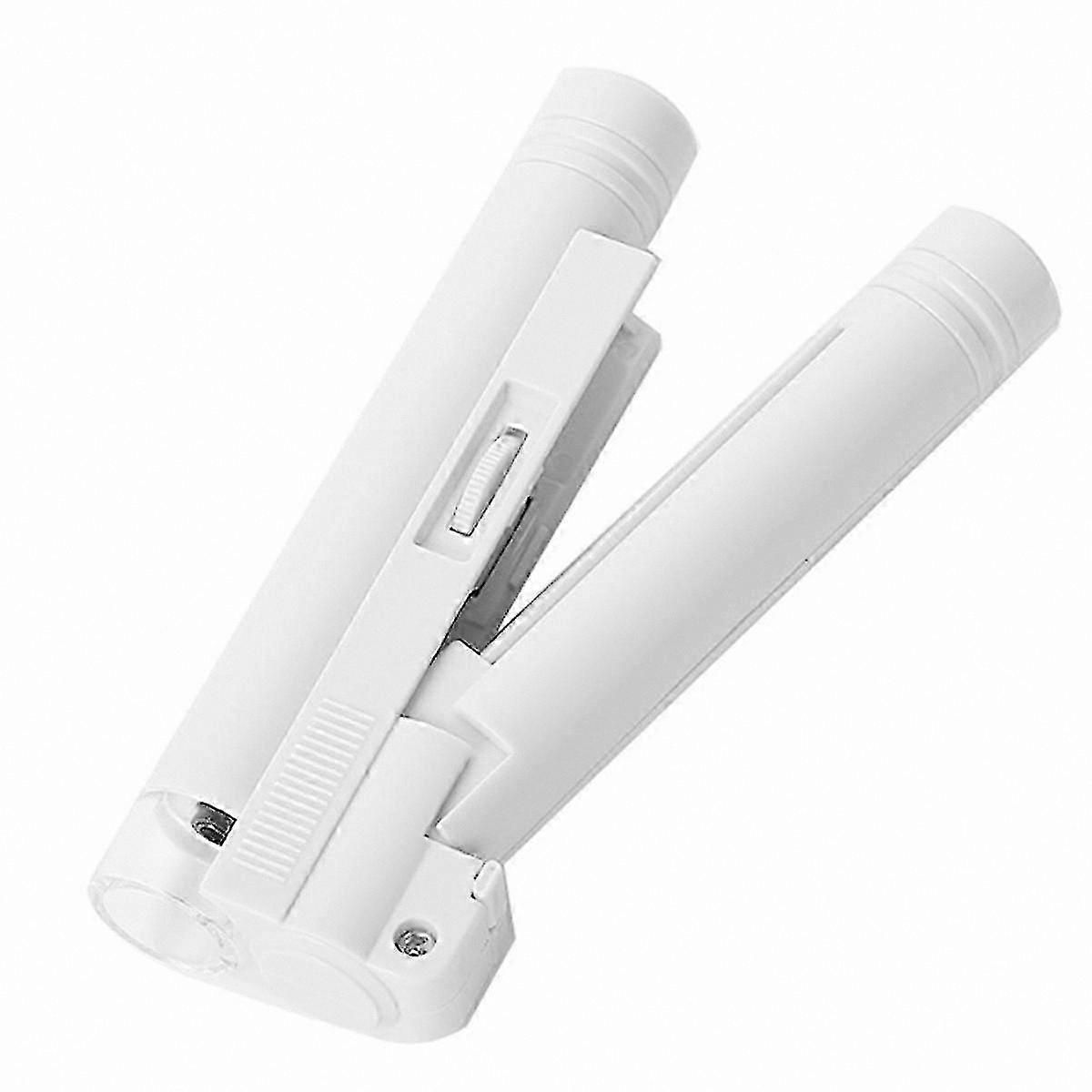 Miniature Folding Magnifier with LED Light, 80X-100X Portable Pocket Microscope for Reading and Inspection Scale