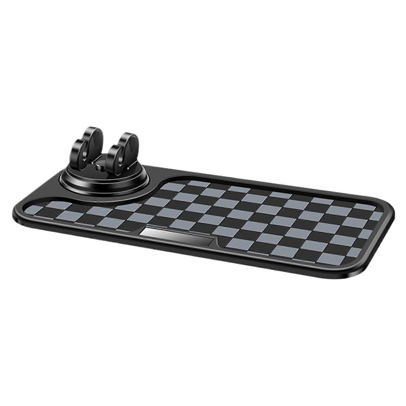 Multifunctional Mobile Phone Holder for Car, 360 Degree Rotating Non-Slip Mat, Versatile Phone Pad for Glasses and Accessories