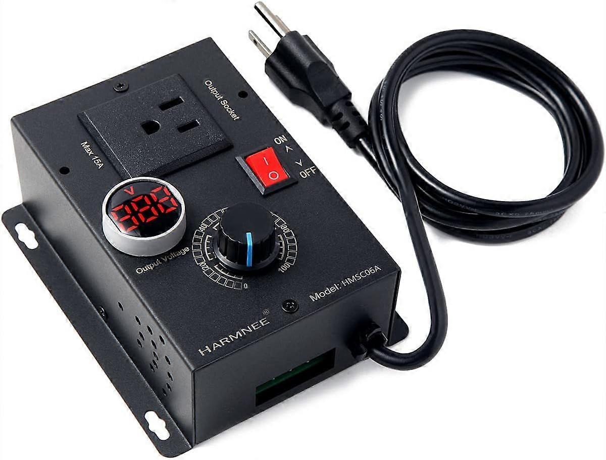 AC Motor Speed Controller 110-120V / 10A Rated / 15A Max, AC Electronic Voltage