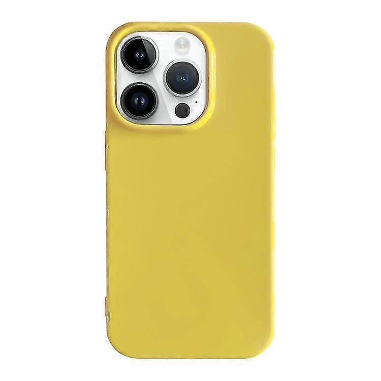 For iPhone 15 Pro Pro Shockproof Solid Color TPU Phone Case