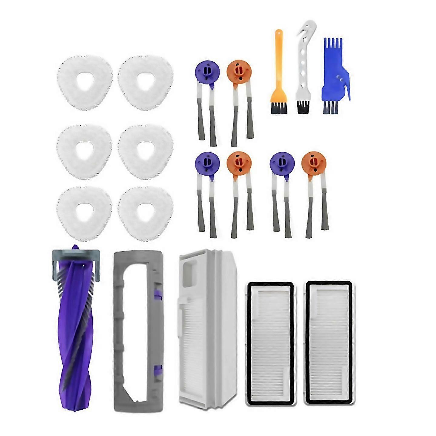 20 Pcs Ultra Durable Accessories For Narwal J5 J5x Sweeper Access