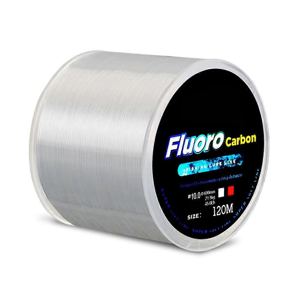 Monofilament Fishing Line Strong Mono Nylon Clear 120m Abrasion-Resistant Fly Fishing Line for Freshwater