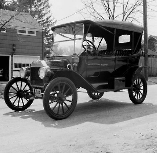 Old fashion Ford Poster