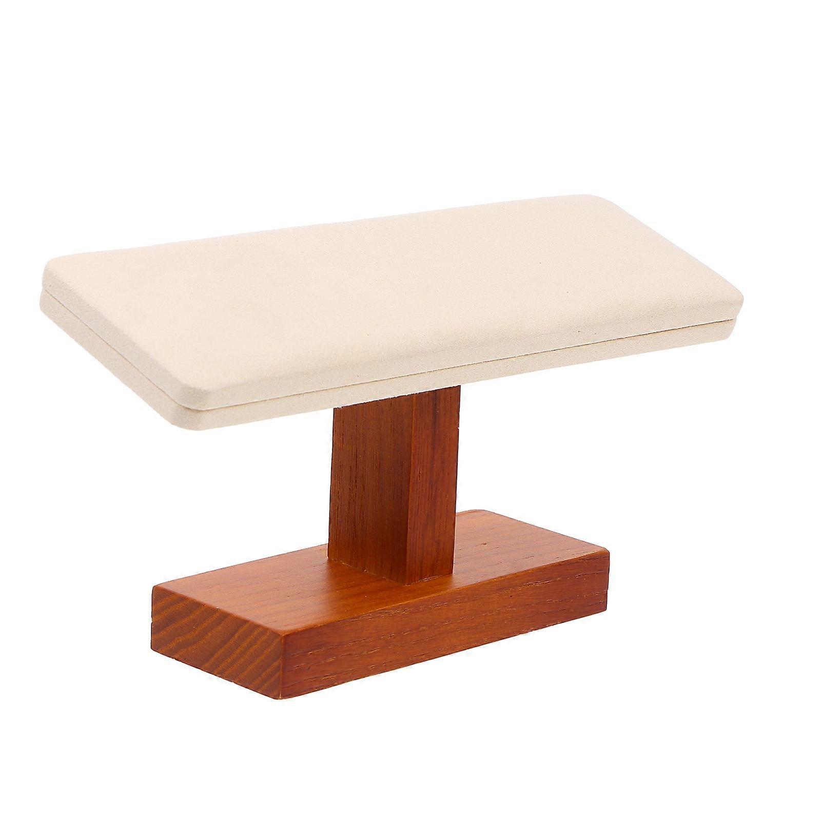 White Multi-functional Watch Display Stand for Storage Use with Flat Edges Protects Jewelry 1 Pc