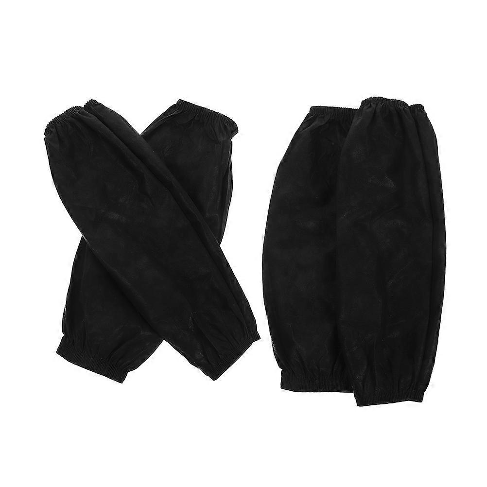 Waterproof Arm Sleeves Protector 2 Pairs For Kitchen Cooking And Household Cleaning In Black Designed For Protection