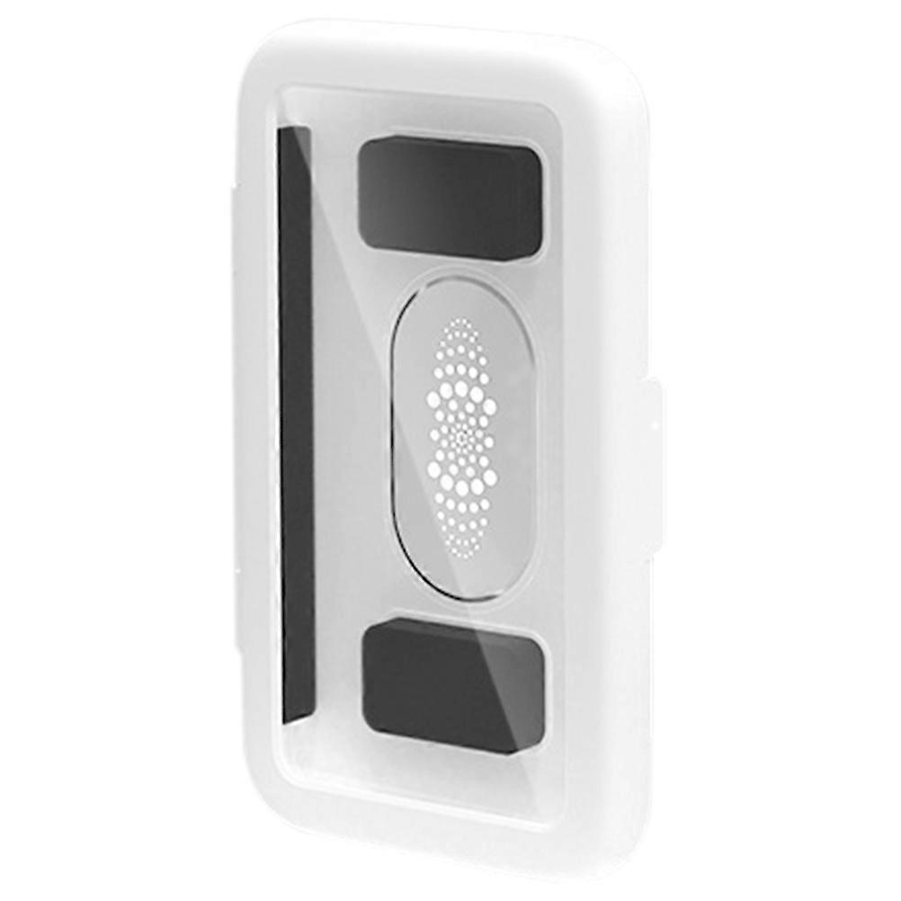 Wall-Mounted Waterproof Phone Rack For Kitchen And Bathroom Practical White Design 1Pack