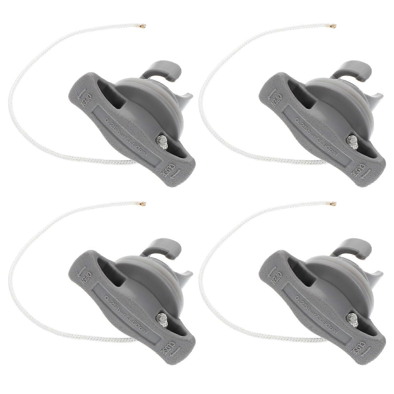 Boat Air Plug Cover Made of Durable PVC Grey Color for Inflatable Boats Kayaks Canoes