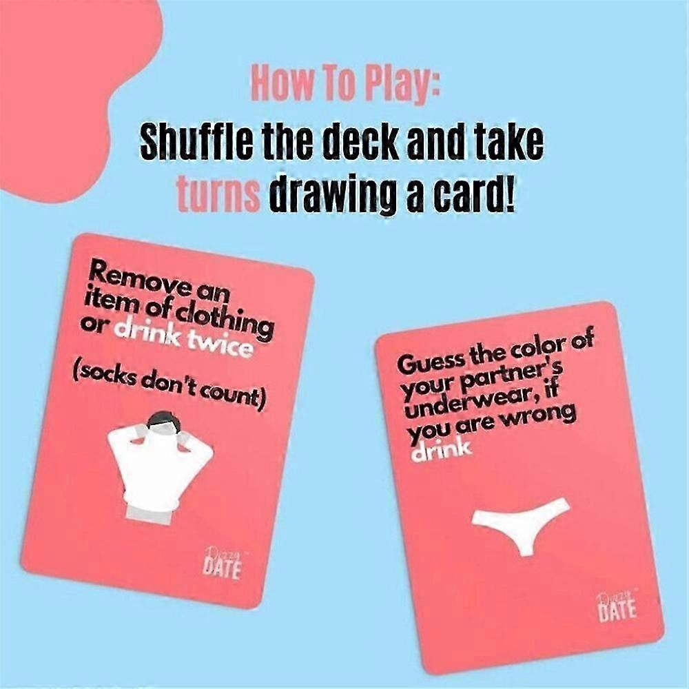 Oh No Crack! Dizzy Dates card game, perfect for date night,couples