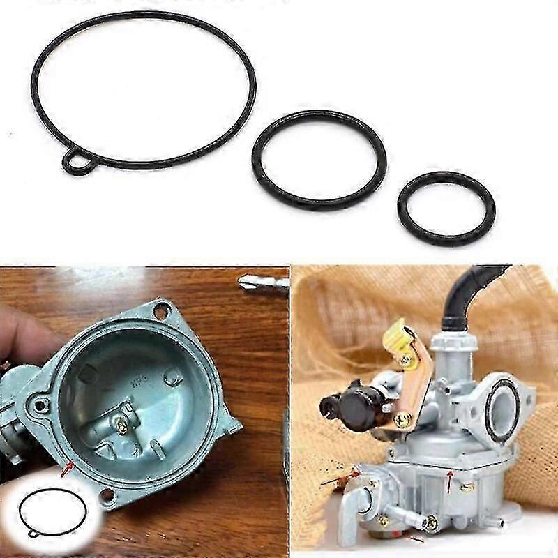 Carburetor Float O-ring for Honda Super Cub C50 C70 C90 Press Cub Little Cub C100EX Keihin Cab Repair Replacement Float Gasket