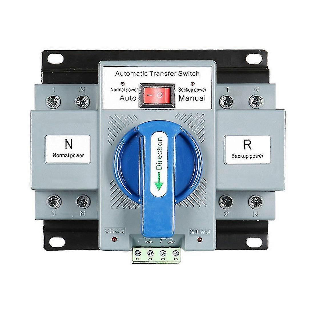 2p 63a 230v Mcb Type Automatic Transfer Switch Rated Voltage 230v Rated Frequency 50/60hz