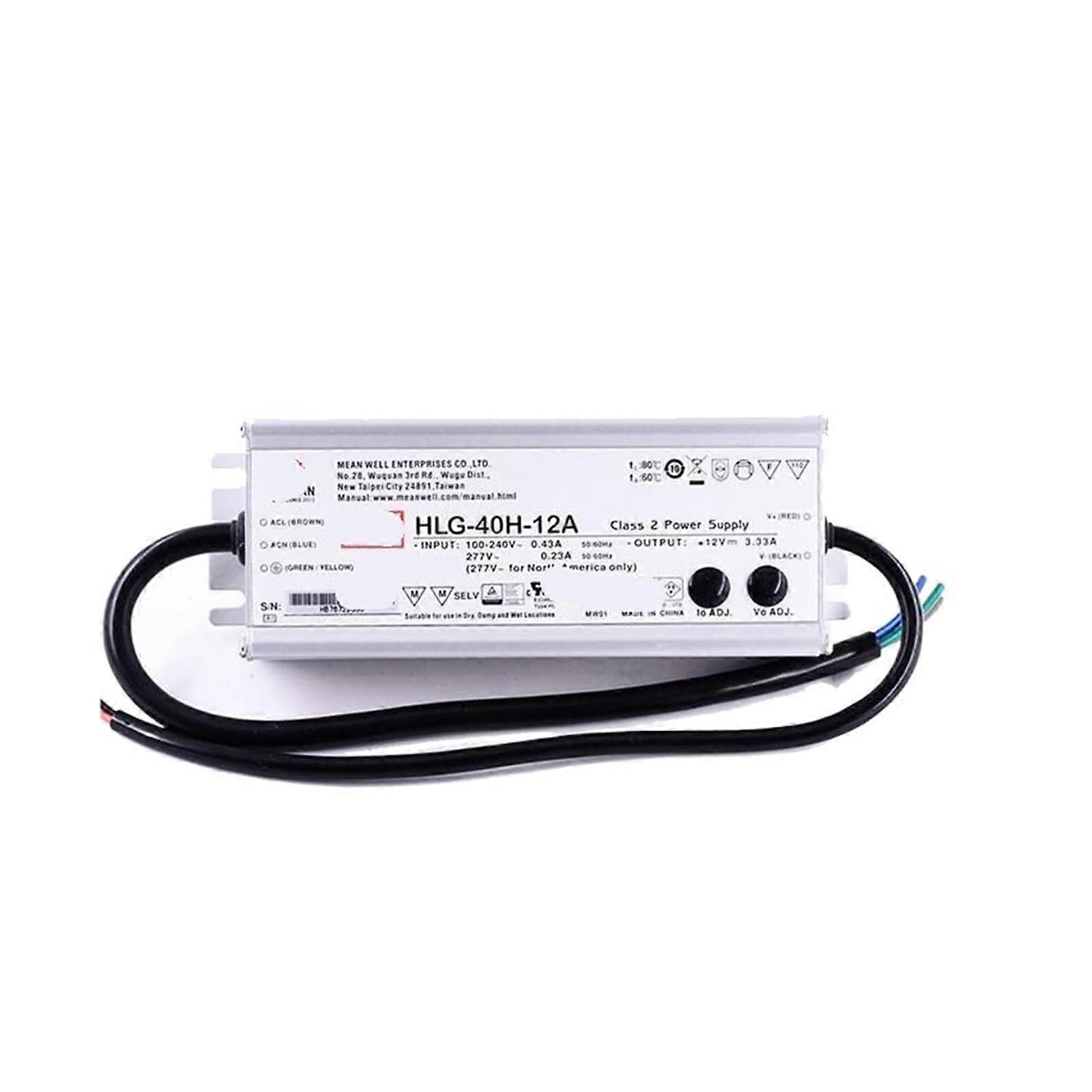HLG40H12A 40W Constant Voltage Constant Current LED Driver