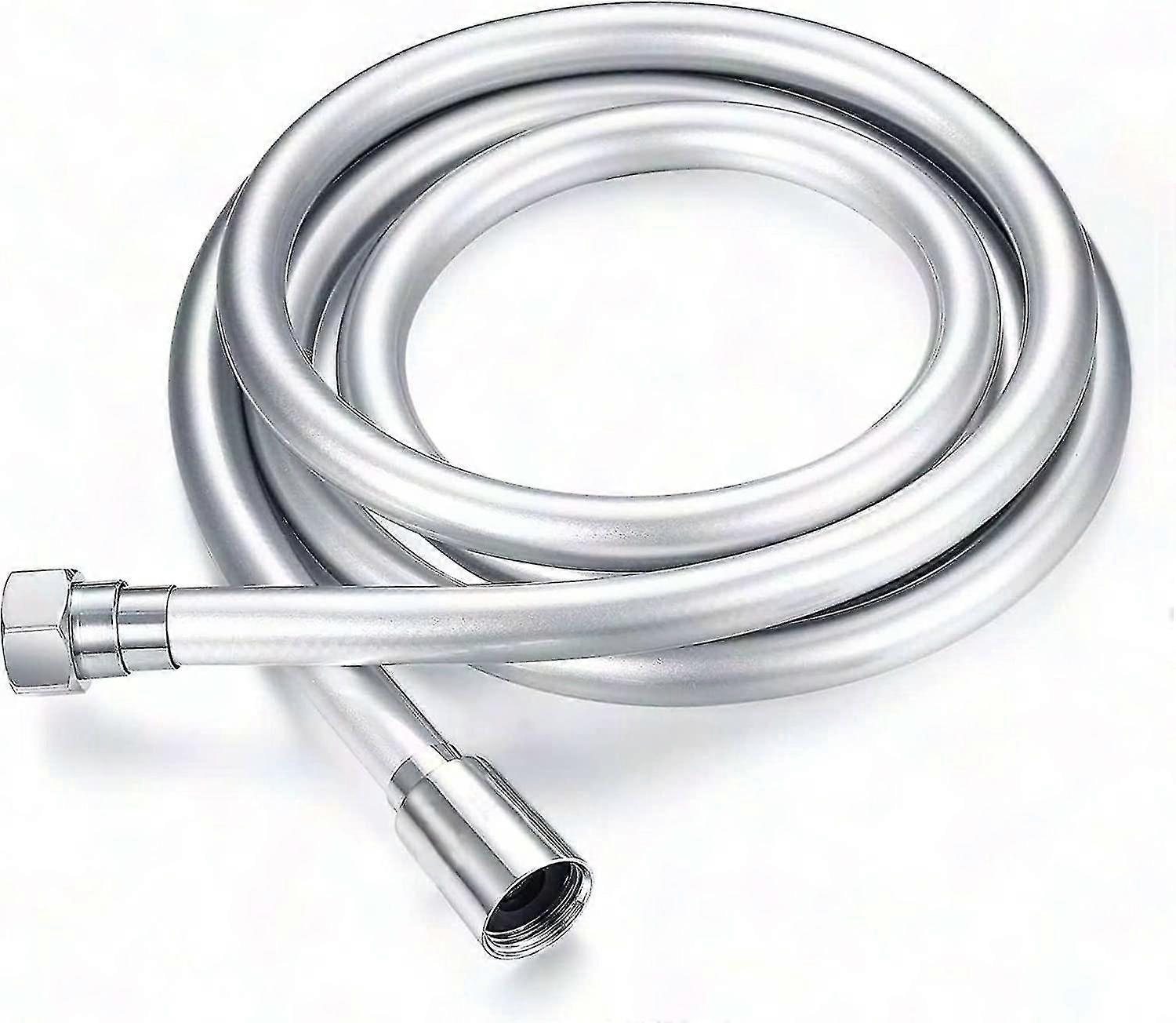 1.5m/59" PVC Copper Core Anti-Kink Shower Hose - Smooth & Flexible Extension