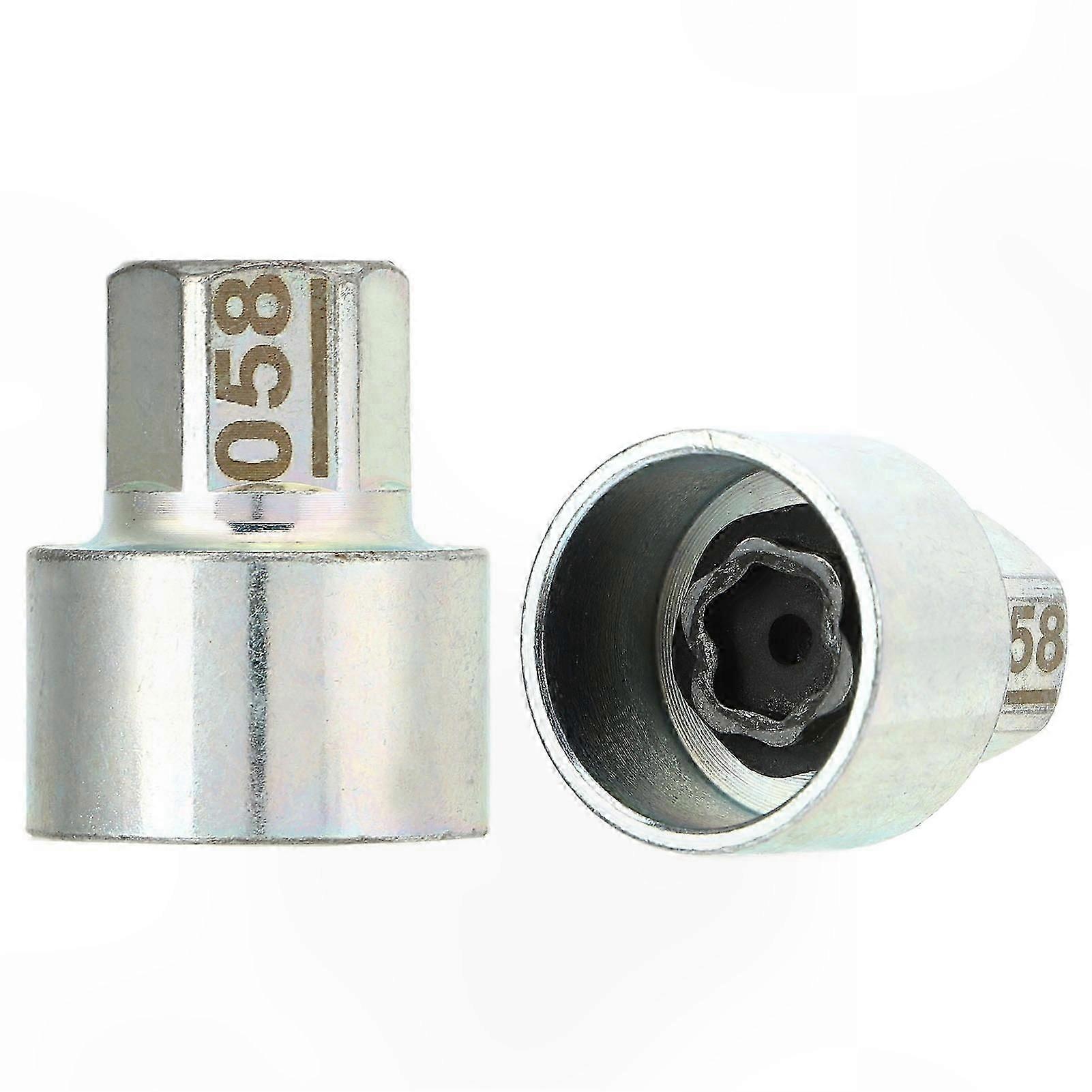 Anti-Theft Wheel Lock Key for 1 3 5 6 7 Series X1 X2 X3 X4 X5 X6 Z4 058 Lugnut Socket Replacement Tool