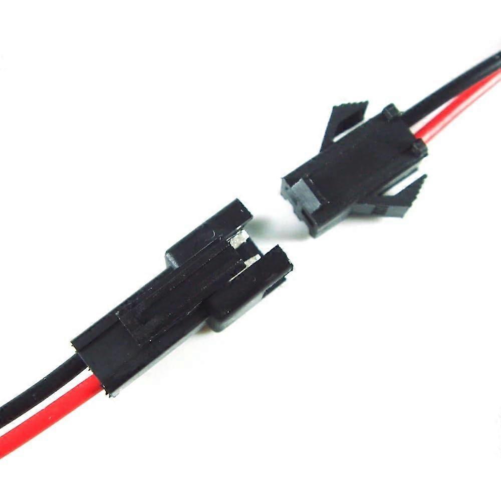 5pcs 2Pin Male Female Connector with Wires Cables for LED Strip Lamp Driver