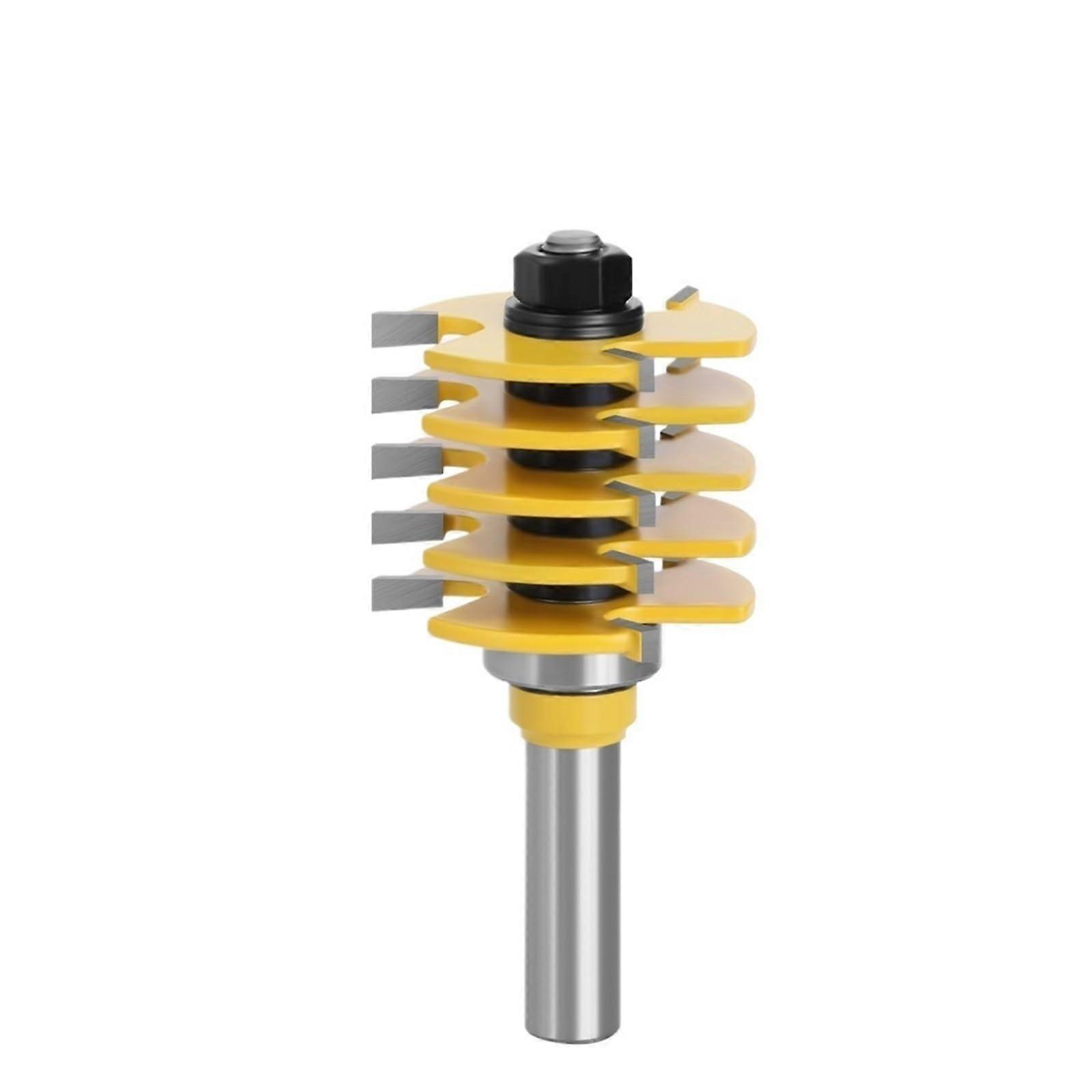 1 Piece 12 mm 1/2 Inch Shank 3 Teeth Box Finger Joint Router Bit (12.7 mm Shank)