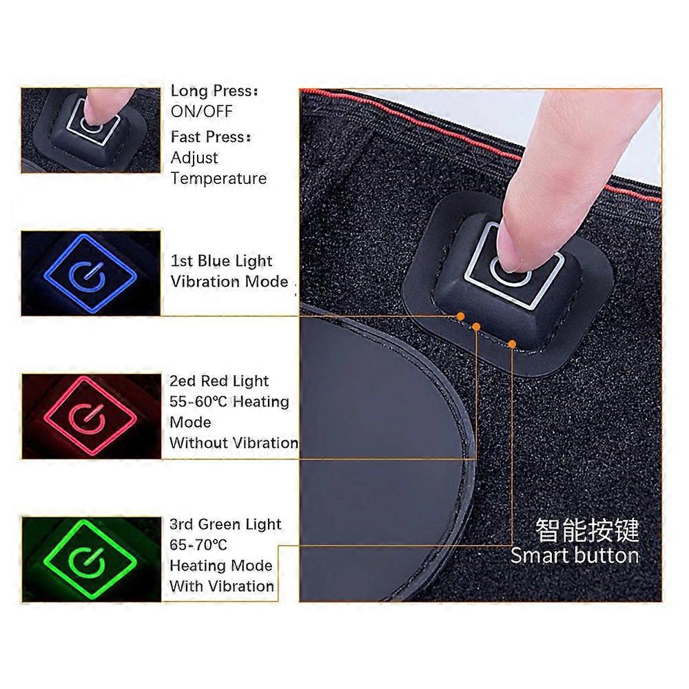 Menstrual Heating Pad for Women Heated Waist Belt for Lower Back Pain Women and Men Lumbar Spine Arthritis Strains Sprains with 3 Heating Levels
