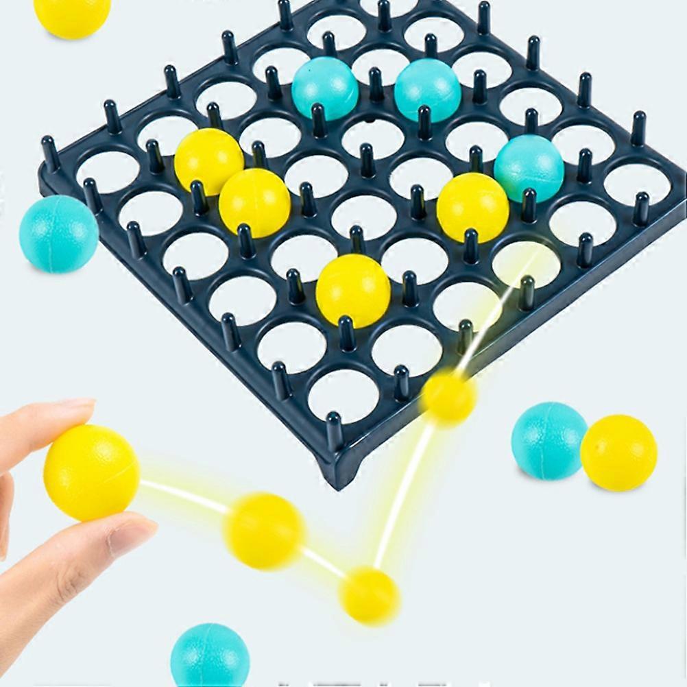 Interactive Educational Board Game Bouncing Ball Toy 20.5x20.5x3.5cm