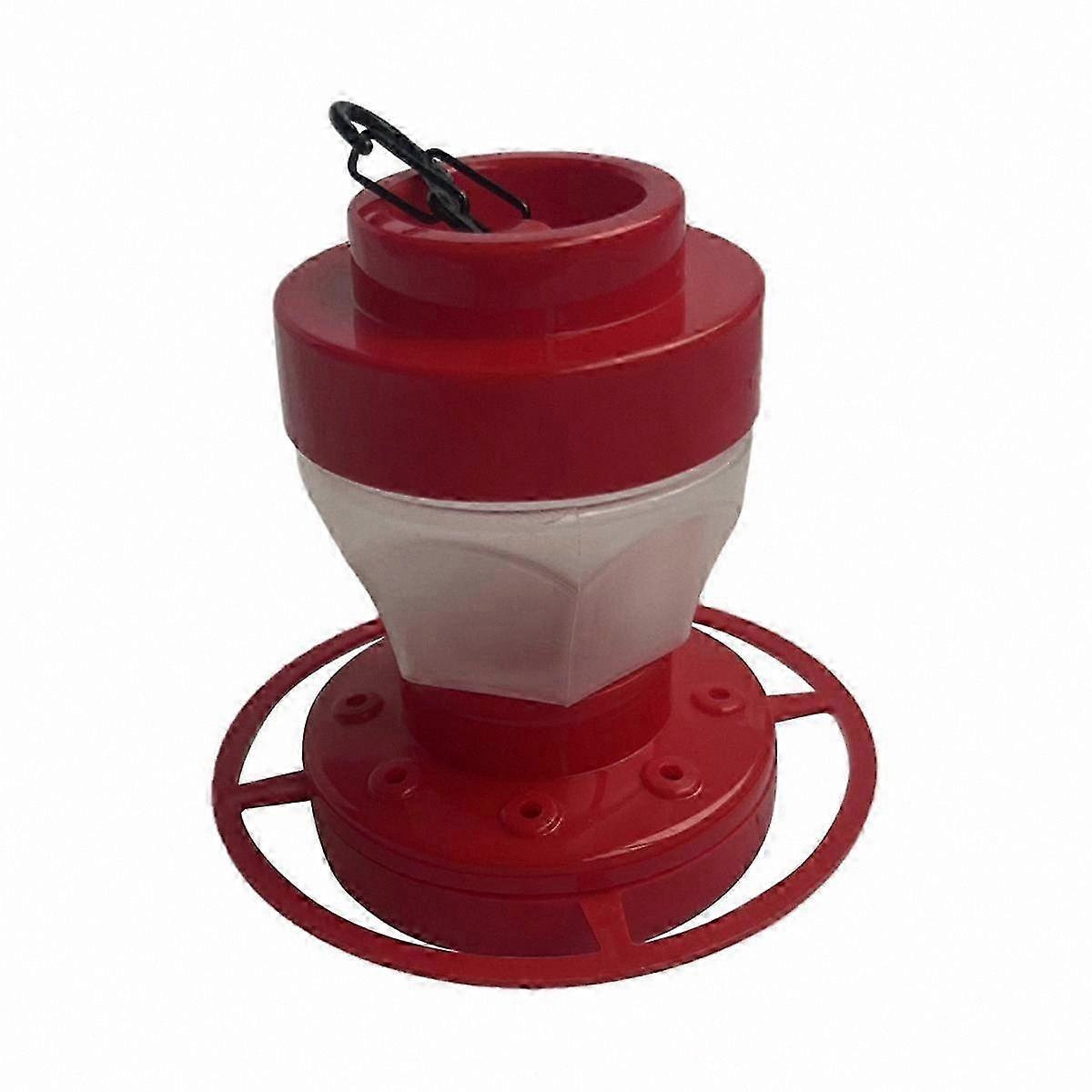 Outdoor Bird Feeder with 8 Ports, Circular Design, Bee-Resistant, Single Pack