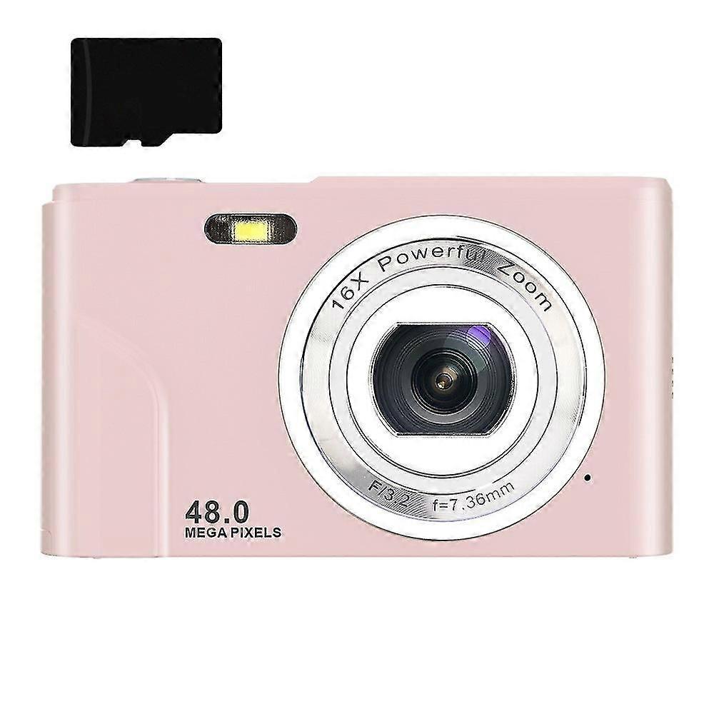 Digital camera with 48 MP, HD 1080p and 16x Zoom with 32GB card