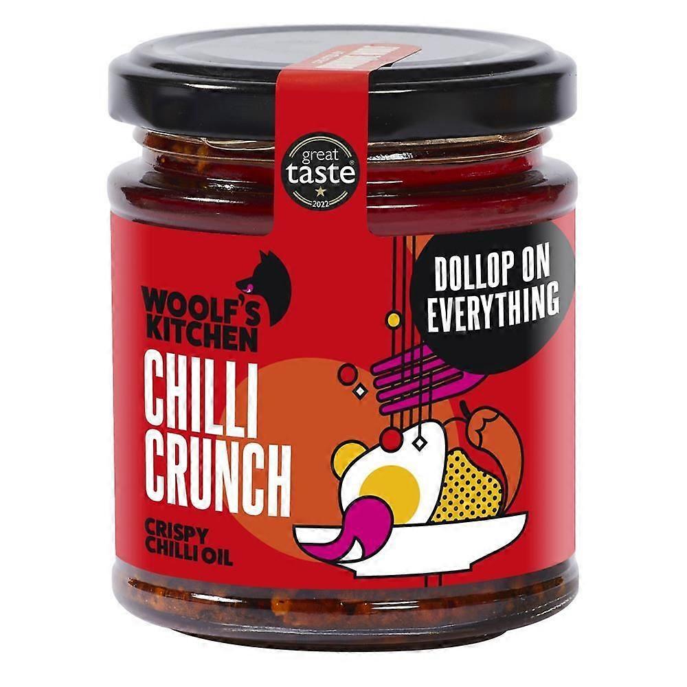 The Woolfs Kitchen Chilli Crunch 175g - 3 Pack